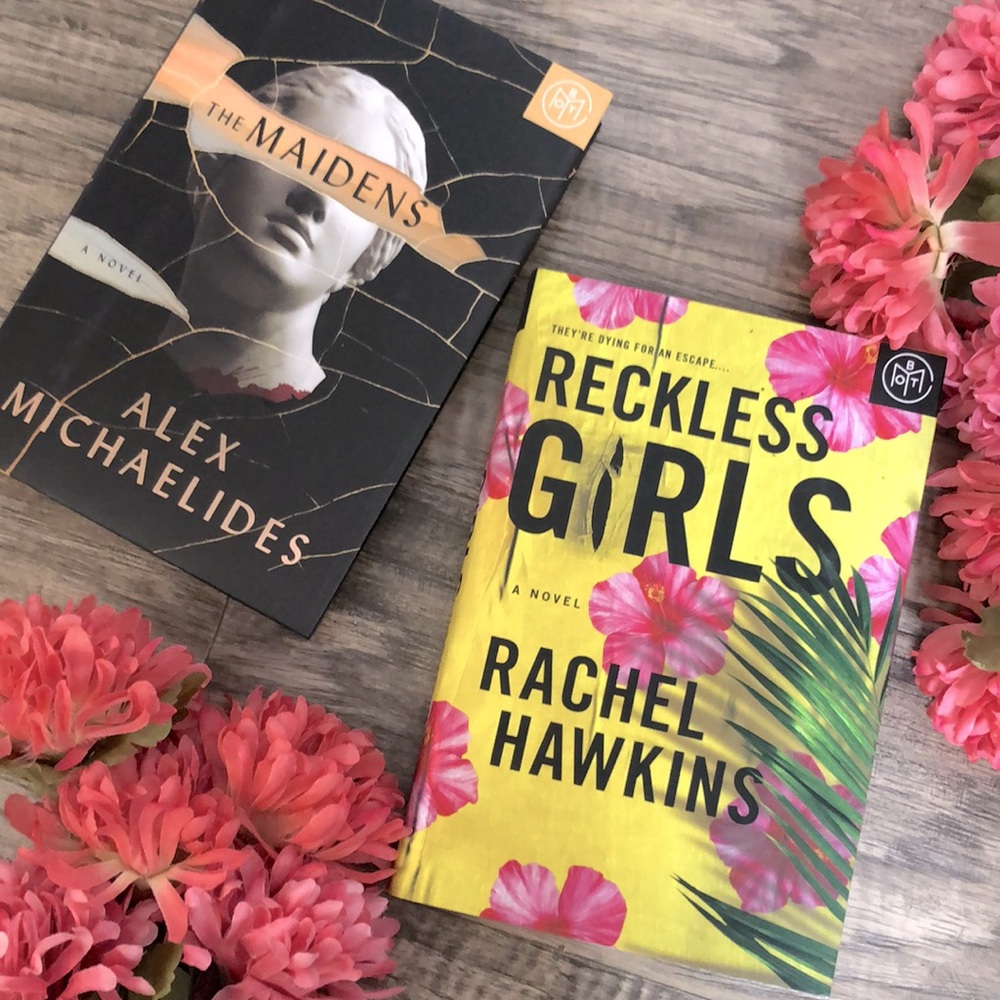 RECKLESS GIRLS & THE MAIDENS hardcover books novels thrillers fiction mystery